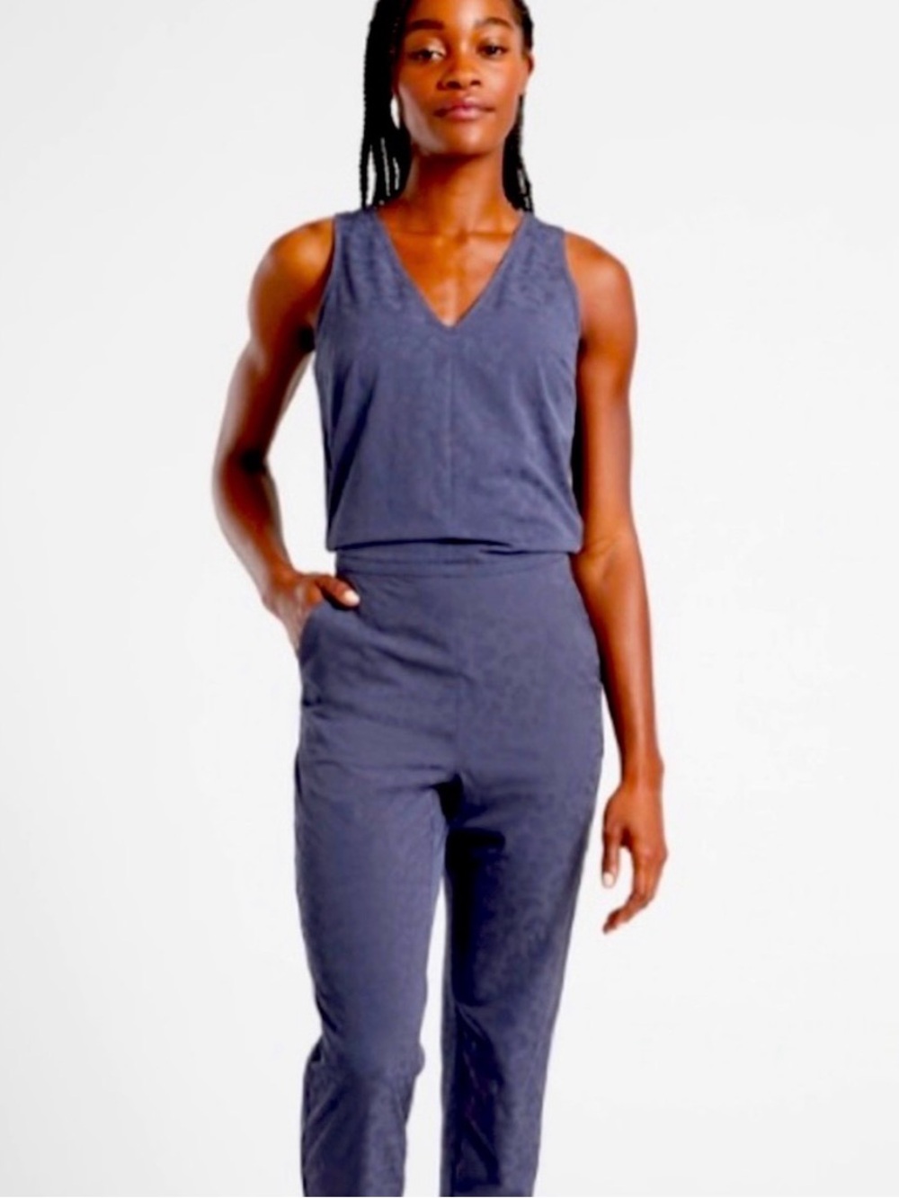 Athleta Brooklyn Textured Jumpsuit